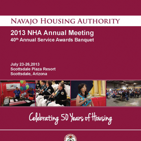 Navajo Housing Authority - 2013 Annual Meeting Booklet Cover