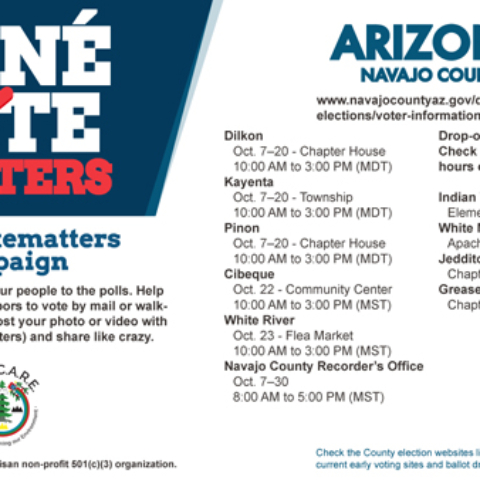 Navajo Nation Polling Places - Arizona 3